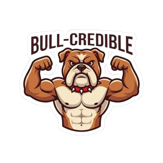 "Bull Credible" Sticker — Main
