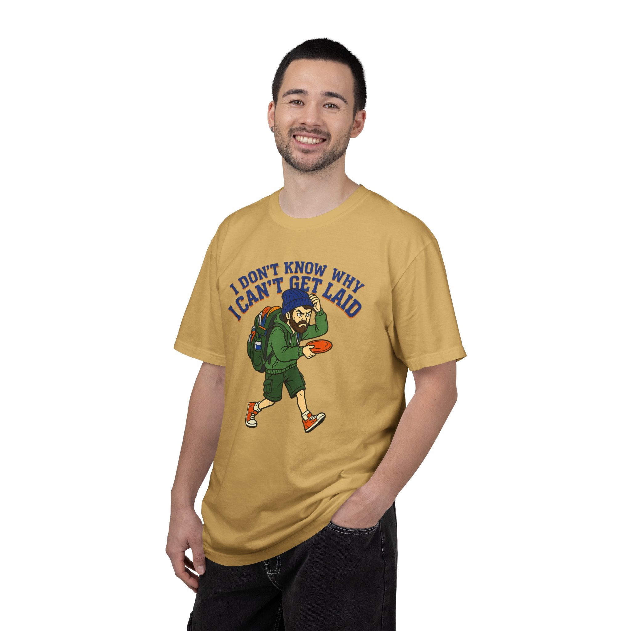 "Can't Get Laid" Unisex Garment-Dyed T-shirt