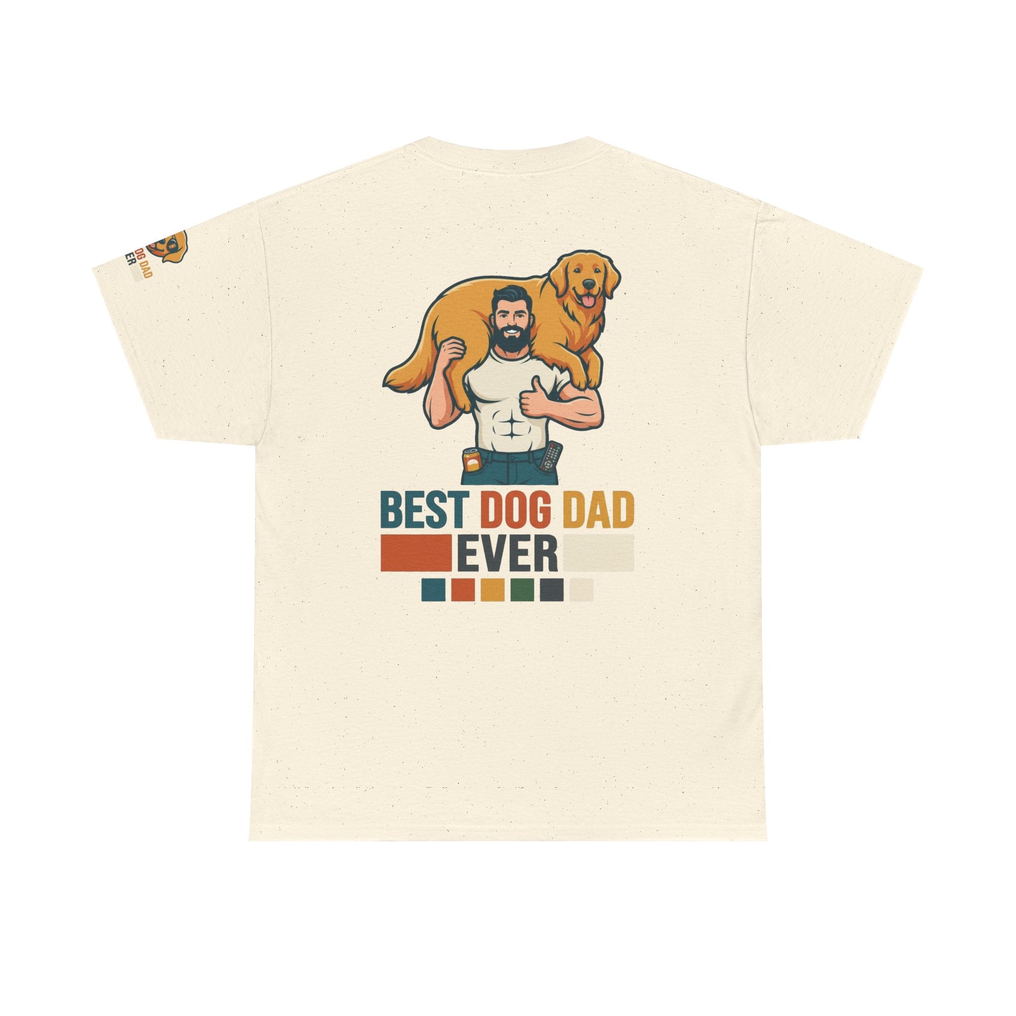 "Best Dog Dad" Premium Graphic Tee