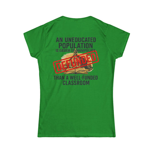 Color: Irish Green | Protest Series - Fund Public Schools Women's Tee