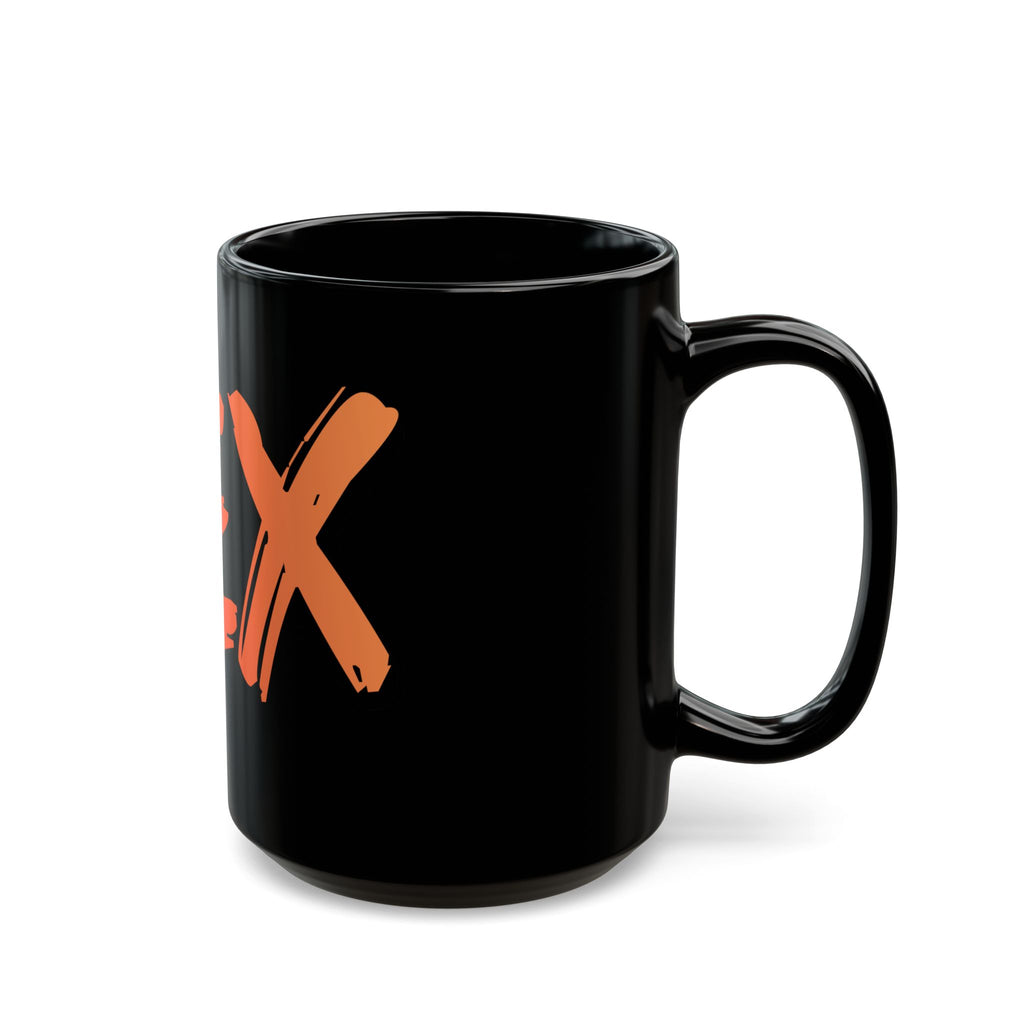 "Built for Sex" Black Ceramic Mug — Graphic