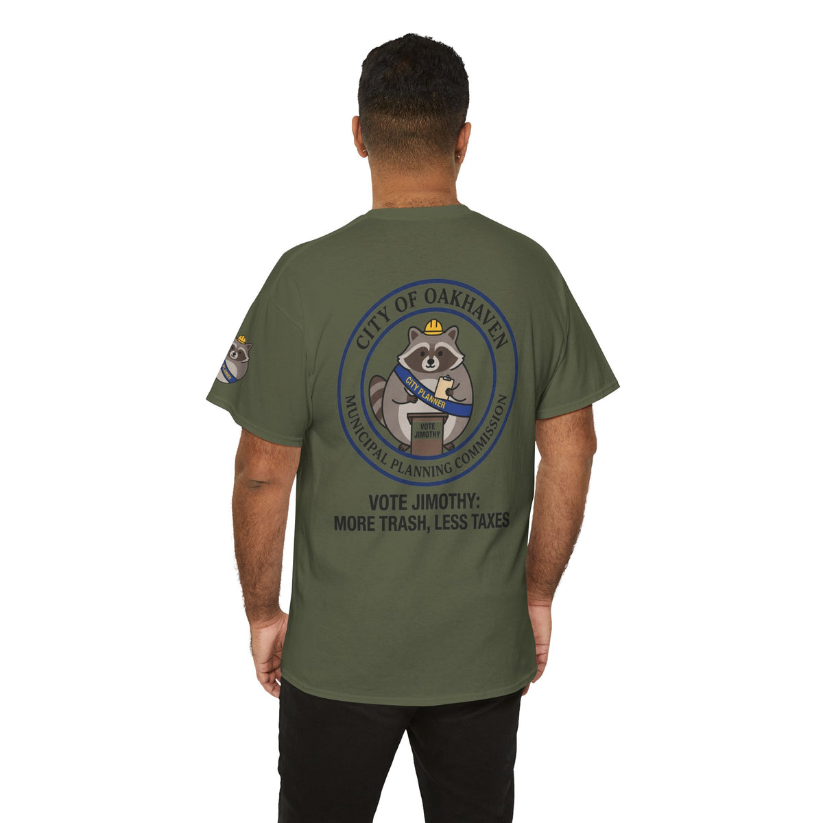 Color: Military Green | Jimothy Premium Graphic Tee