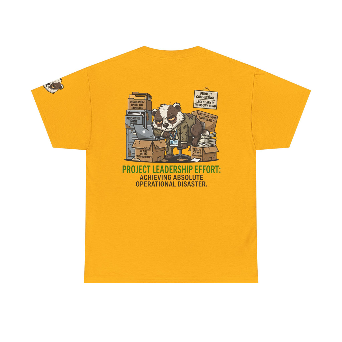 Color: Gold | Project Leader Premium Graphic Tee