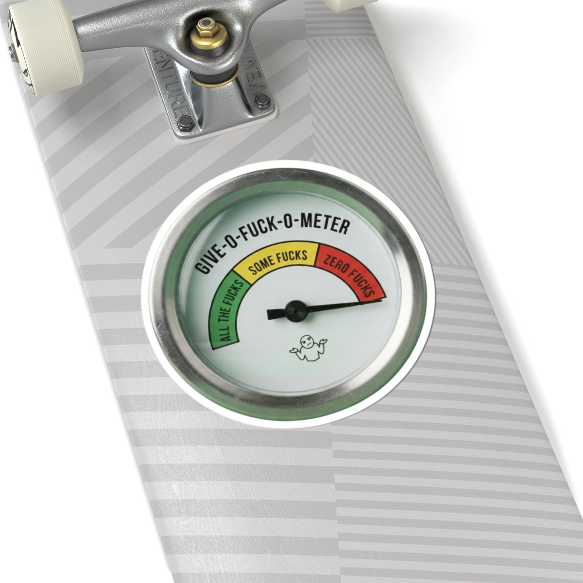 "Fuck-O-Meter" Sticker