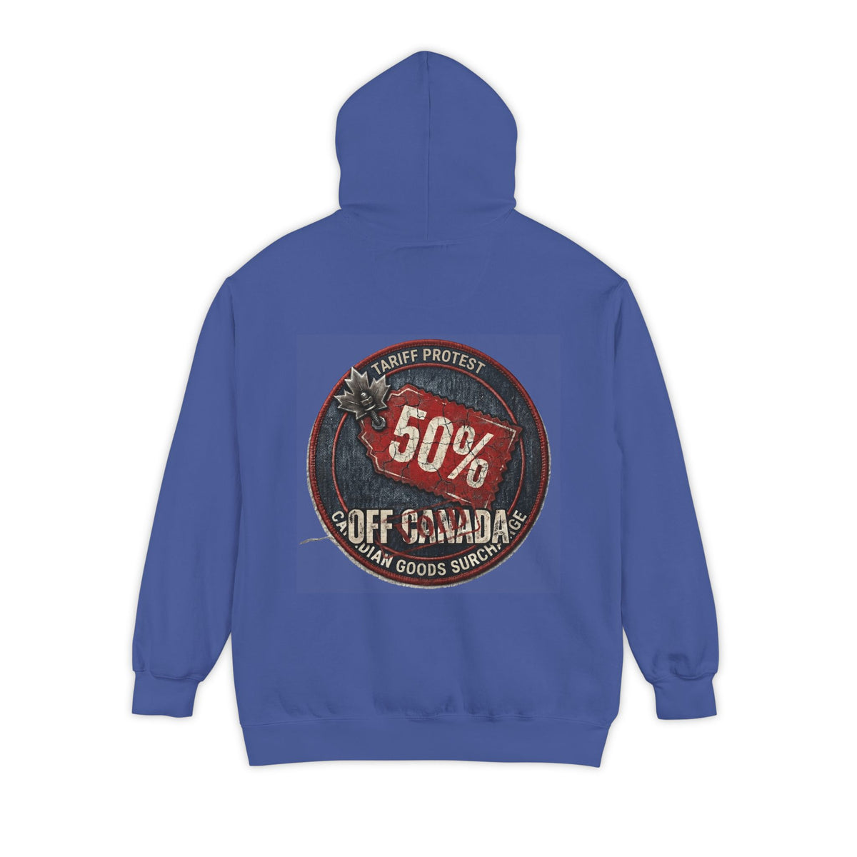 Color: Flo Blue | 50% Off Canada Garment-Dyed Hoodie