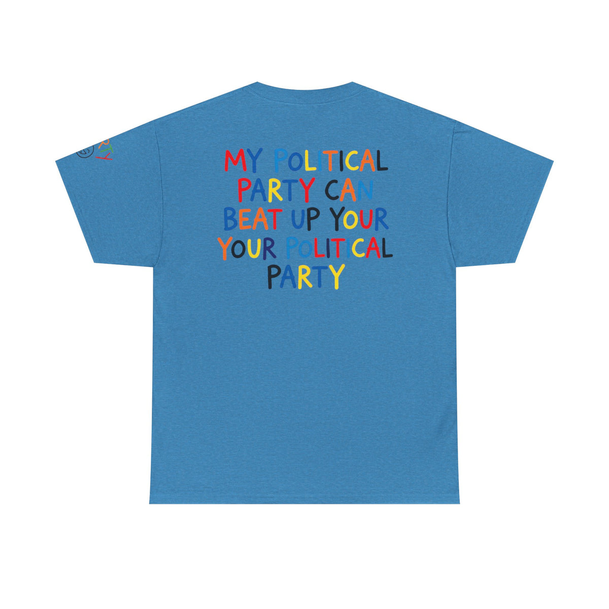 Color: Heather Sapphire | Political Parties Premium Graphic Tee
