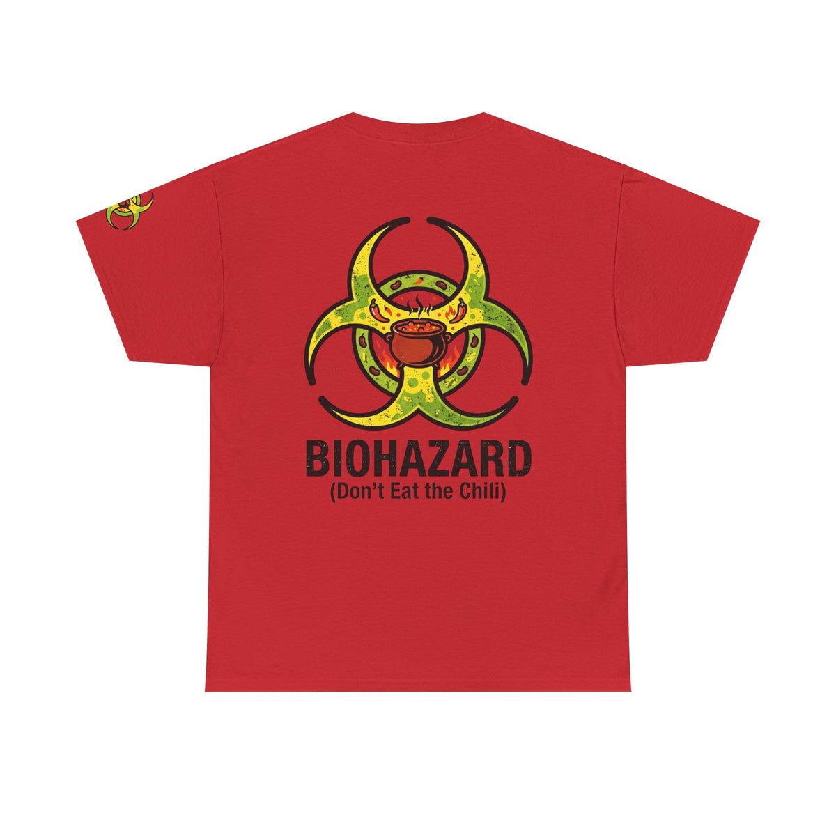 Color: Red | Bio Hazard Premium Graphic Tee