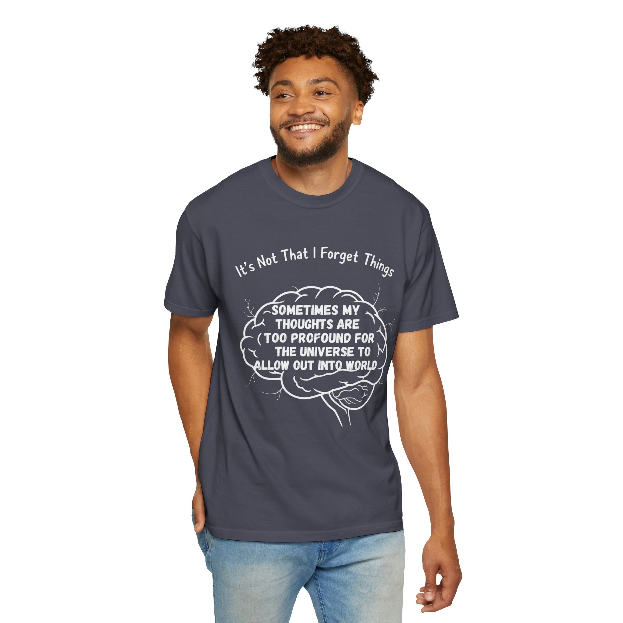 "Profound Thoughts 2" Unisex Garment-Dyed T-shirt