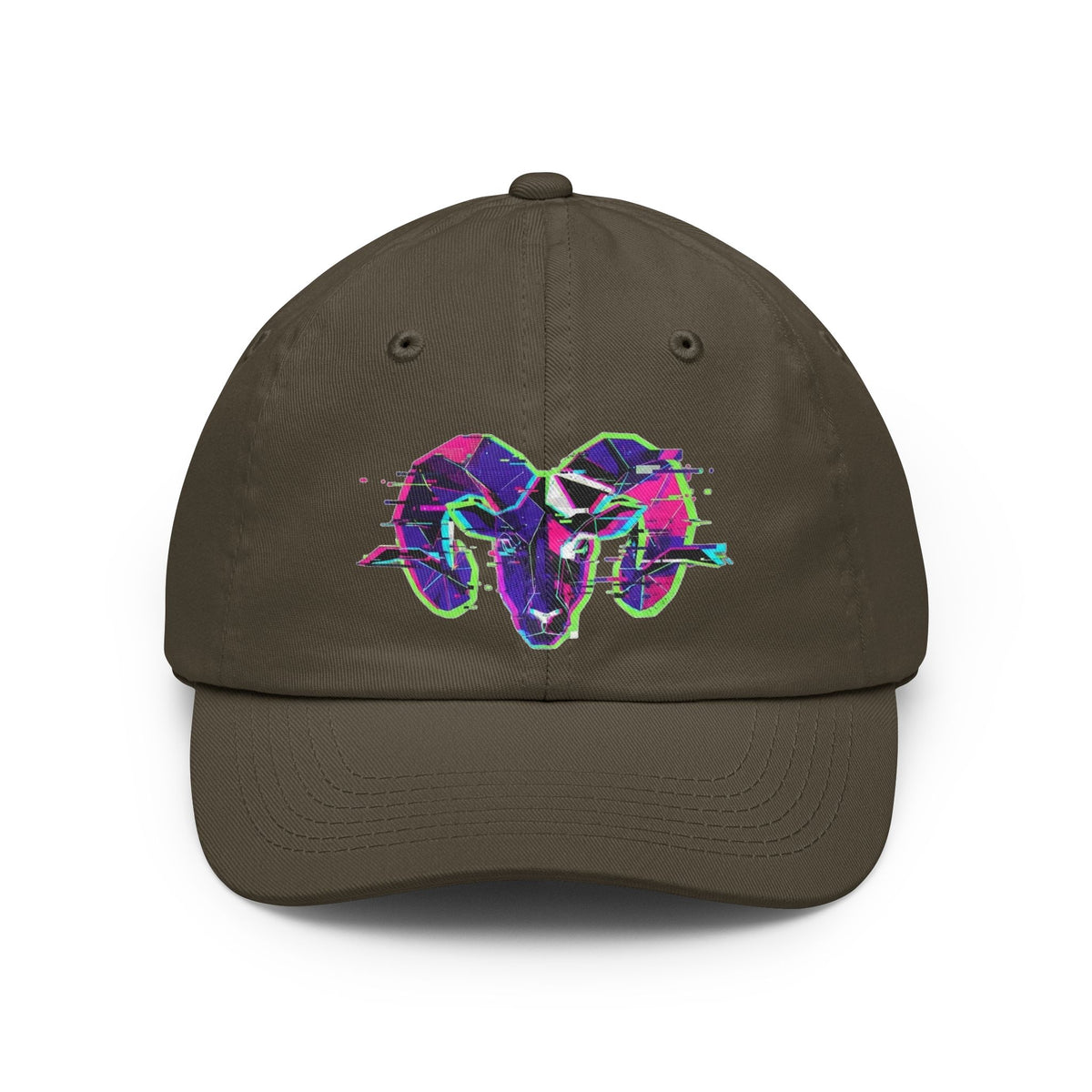 Color: Olive | Aries Dad Hat — Graphic