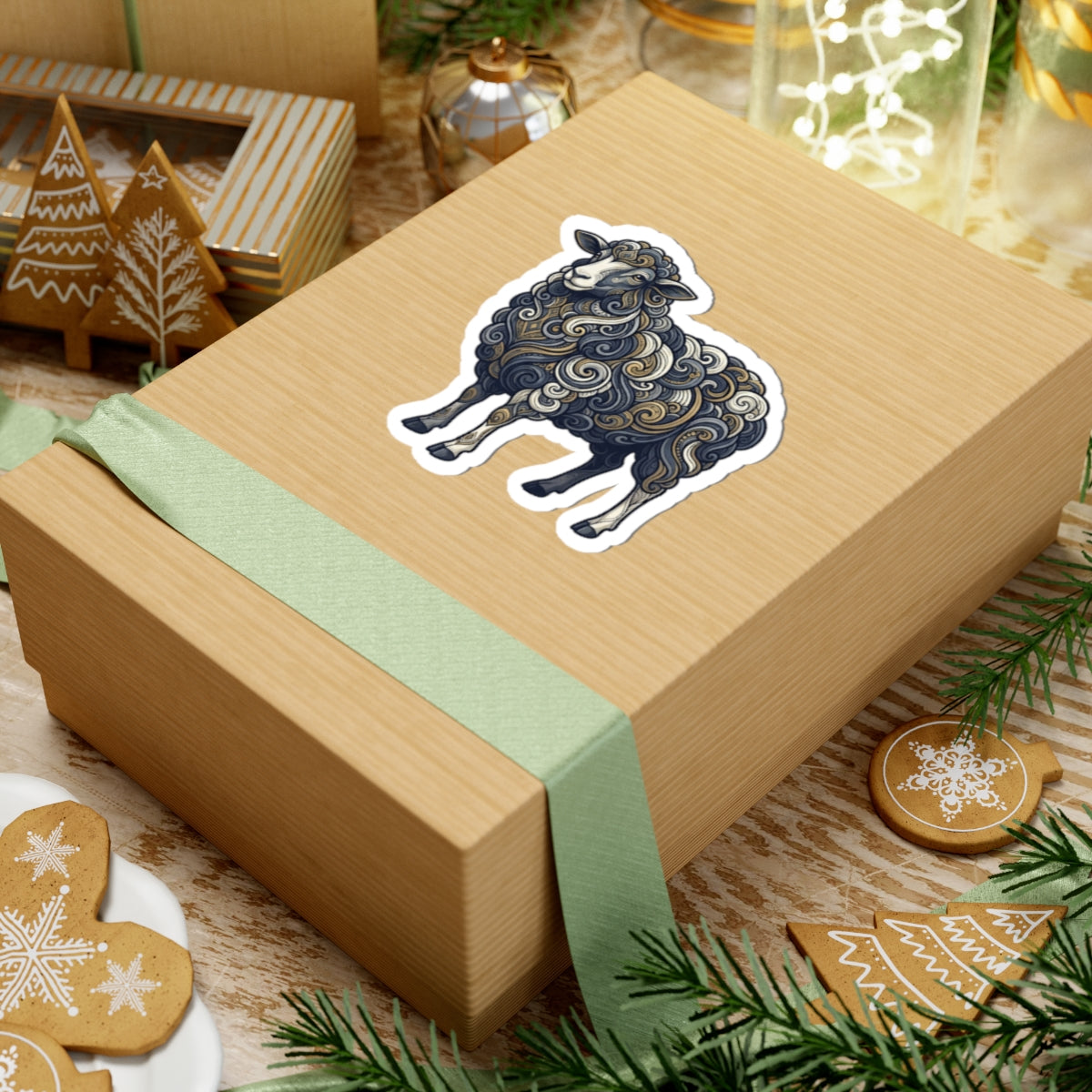 "Barnyard Sheep" Sticker — Main