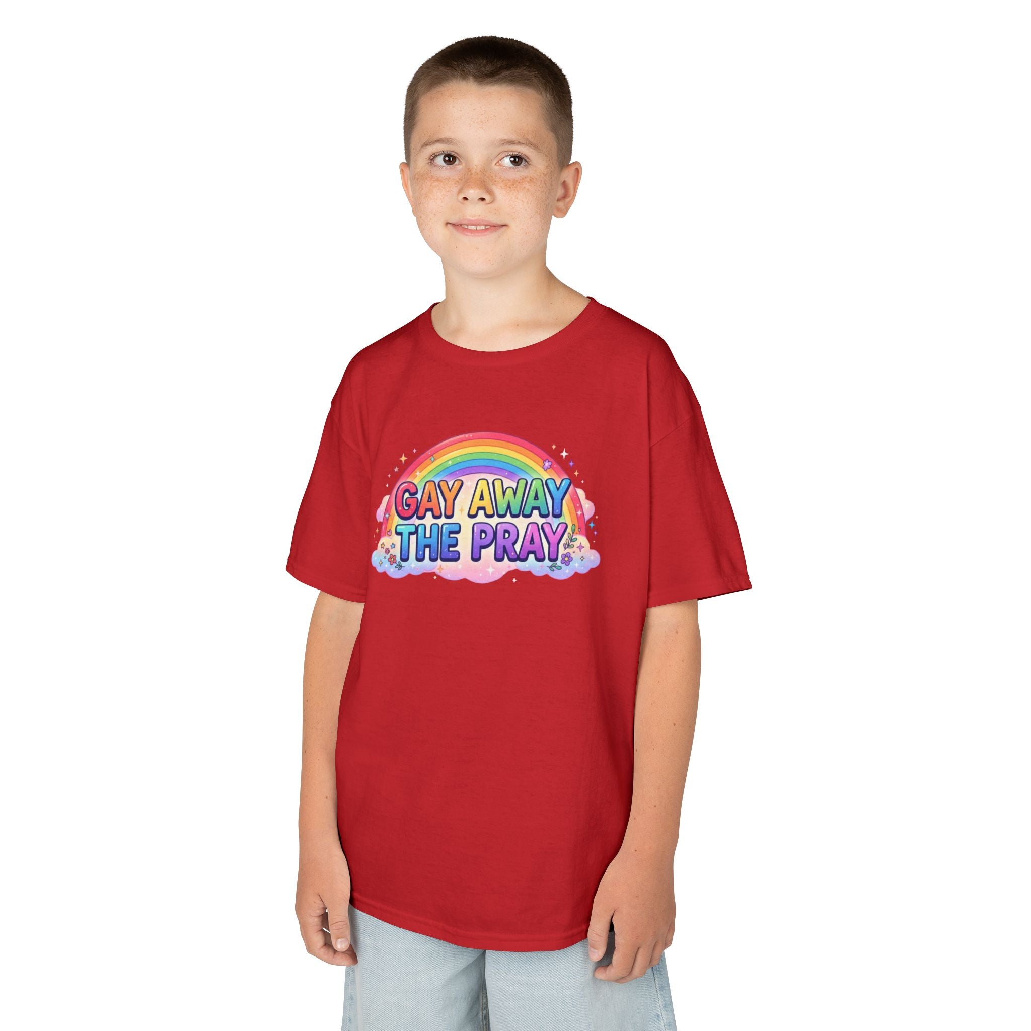 "Gay Away The Pray" Kids Tee