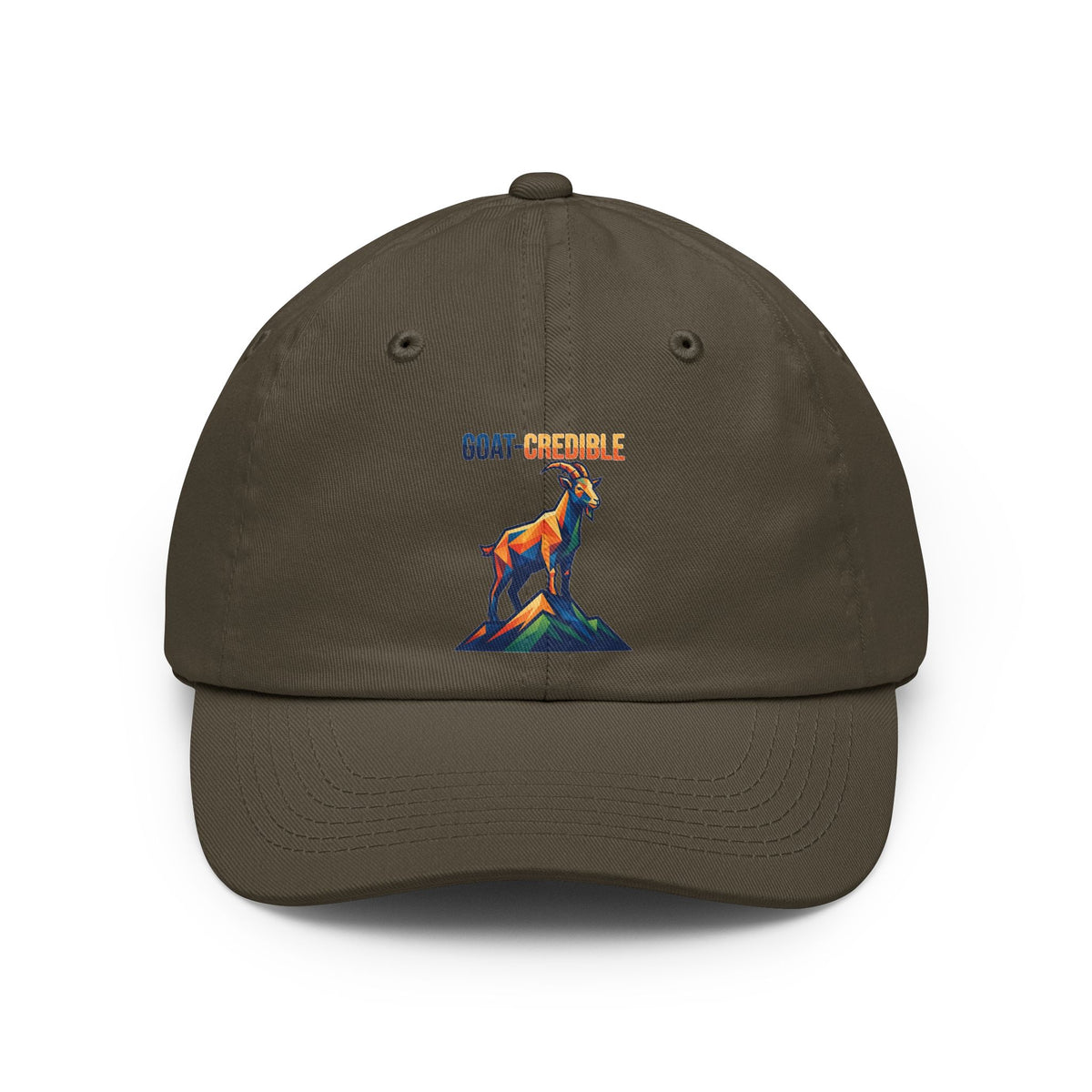 Color: Olive | Goat Credible Dad Hat