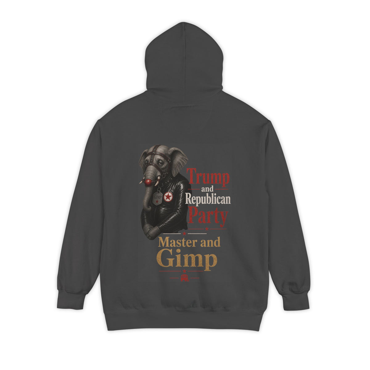 Color: Pepper | Master and Gimp Garment-Dyed Hoodie