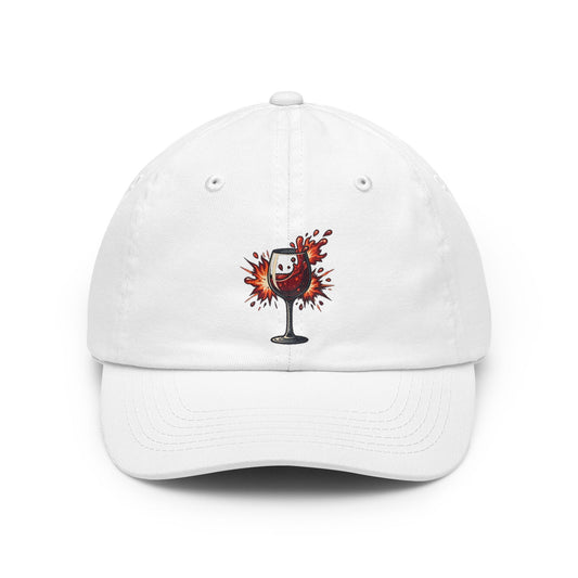 Color: White | Silent Night - Violent Wine Night Dad Hat