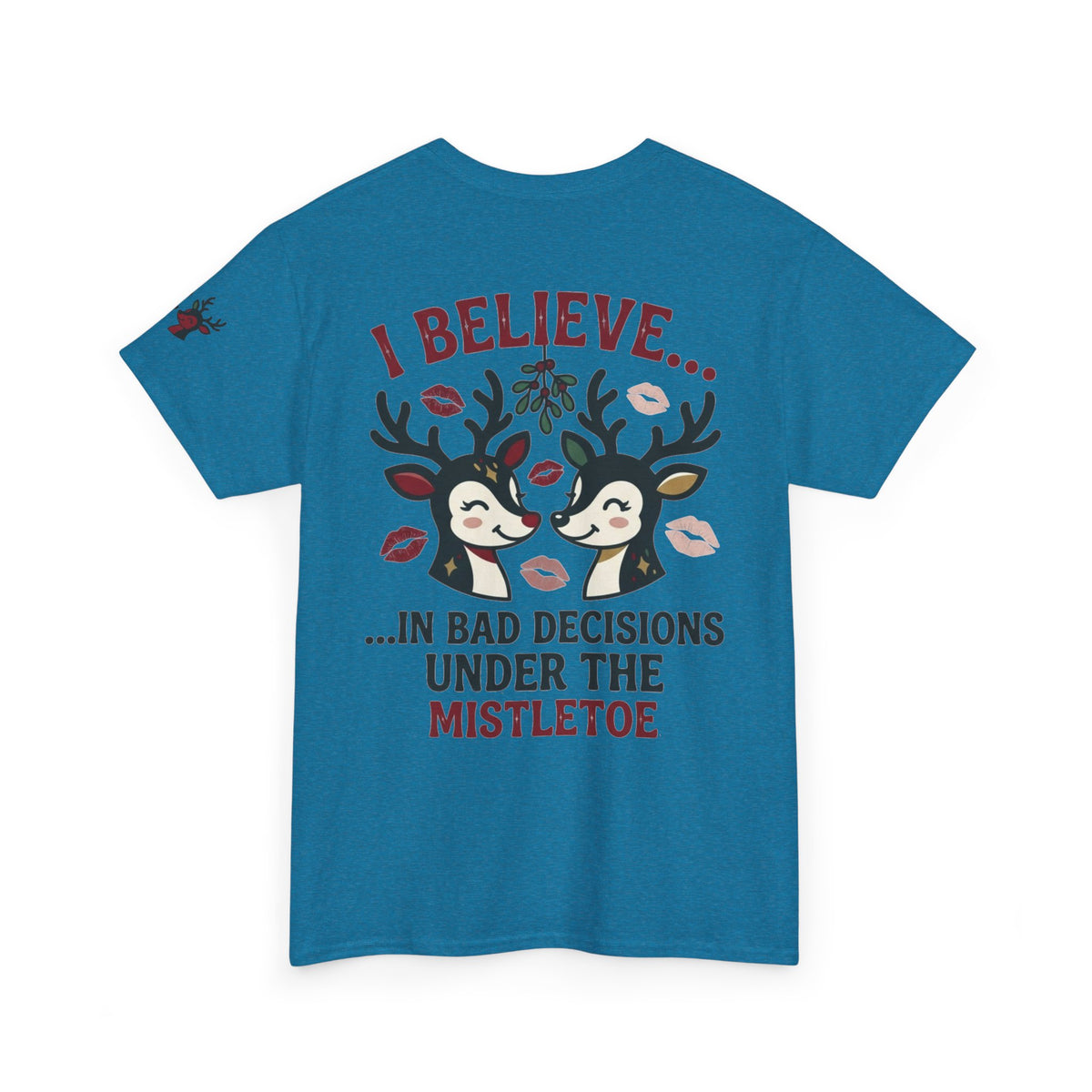 "Bad Decisions Under the Mistletoe" Premium Graphic Tee