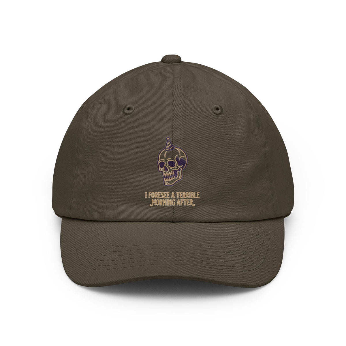Color: Olive | I Foresee A Terrible Morning After Dad Hat