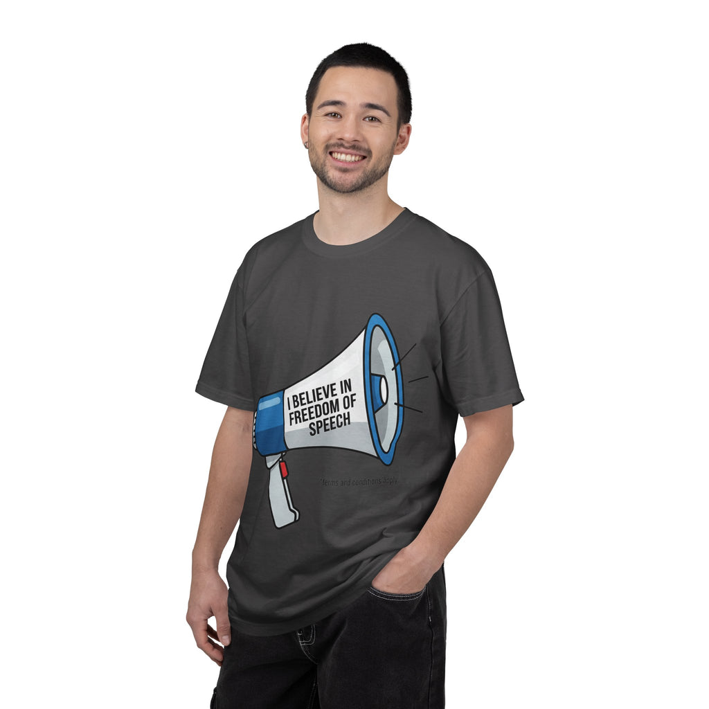 "Freedom of Speech" Unisex Garment-Dyed T-shirt