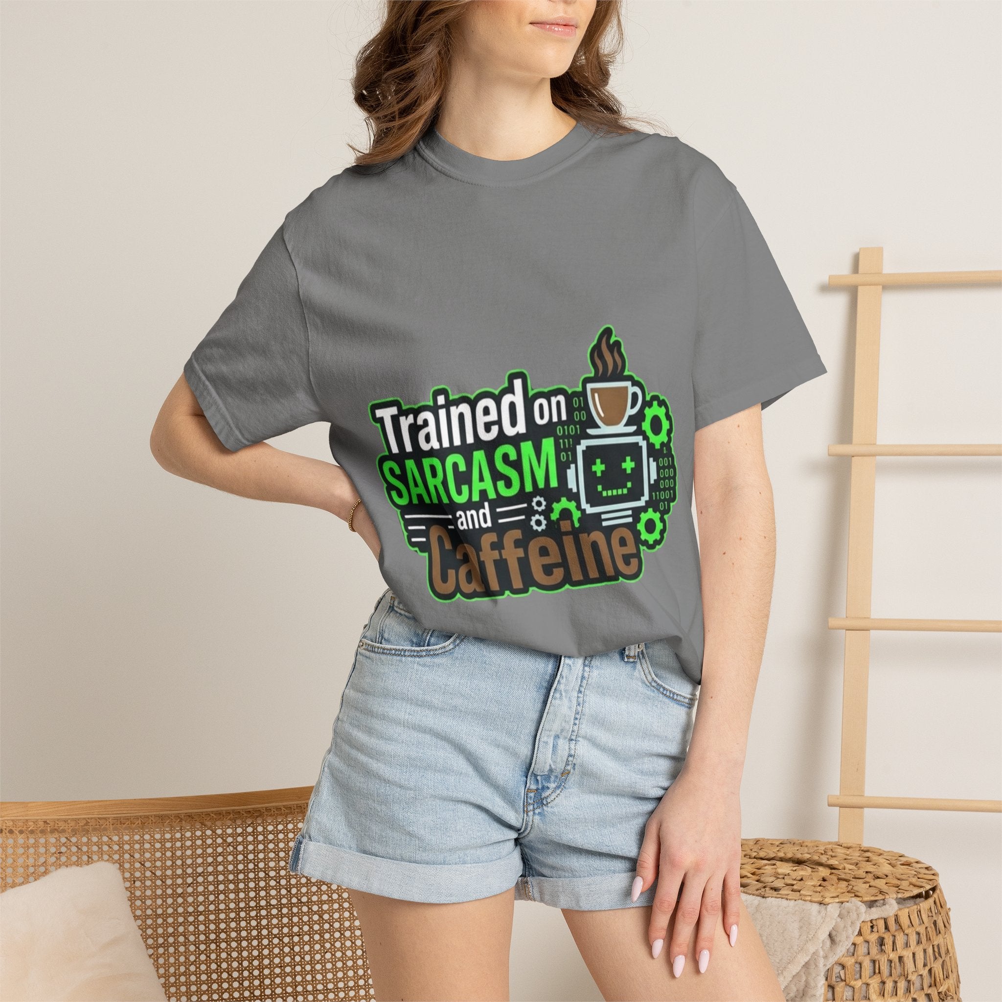Sarcasm Training Graduate | Garment-Dyed Tee — AttitudeShirts