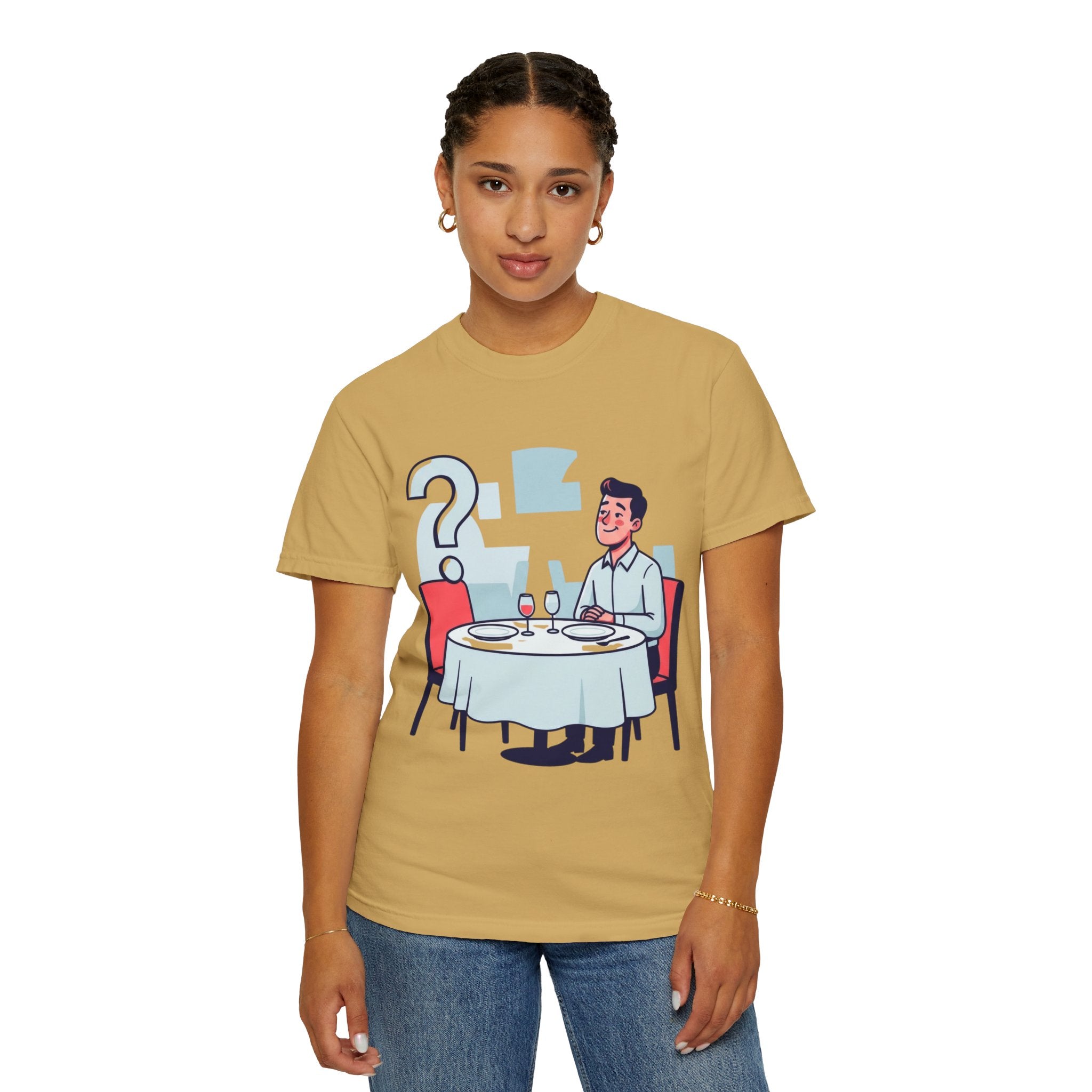 "Main Character Energy" Unisex Garment-Dyed Tee