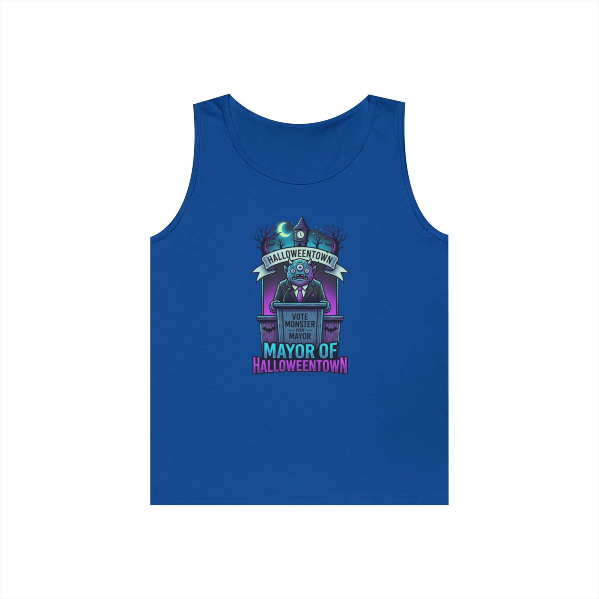 Color: Royal | Mayor Of Halloweentown Tank Top