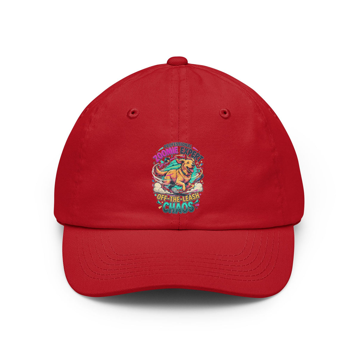 Color: Red | Professional Zoomie Expert Dad Hat