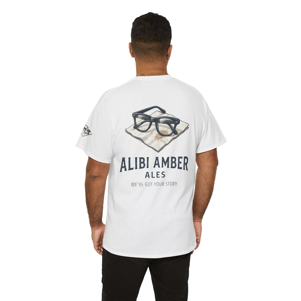 "Alibi Amber Ales" Premium Graphic Tee