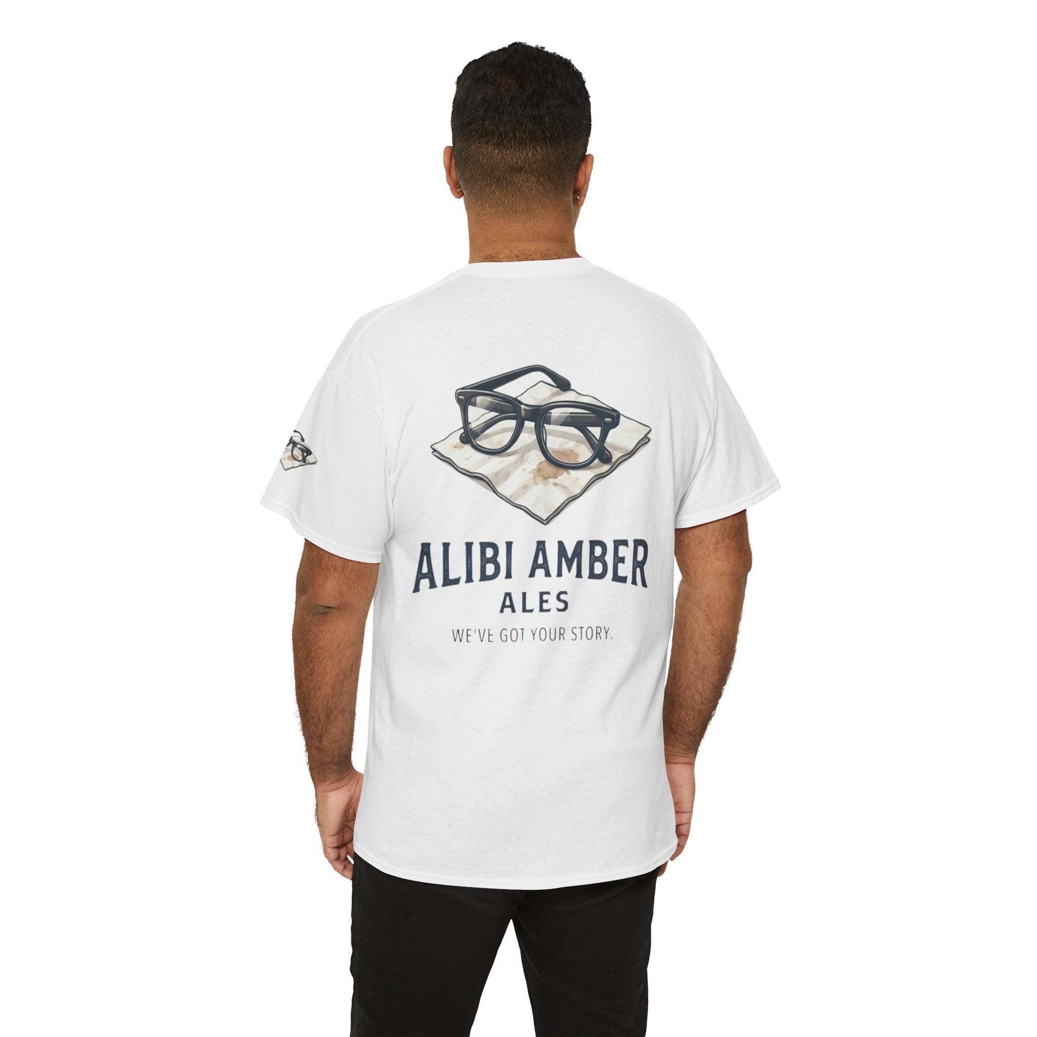 "Alibi Amber Ales" Premium Graphic Tee