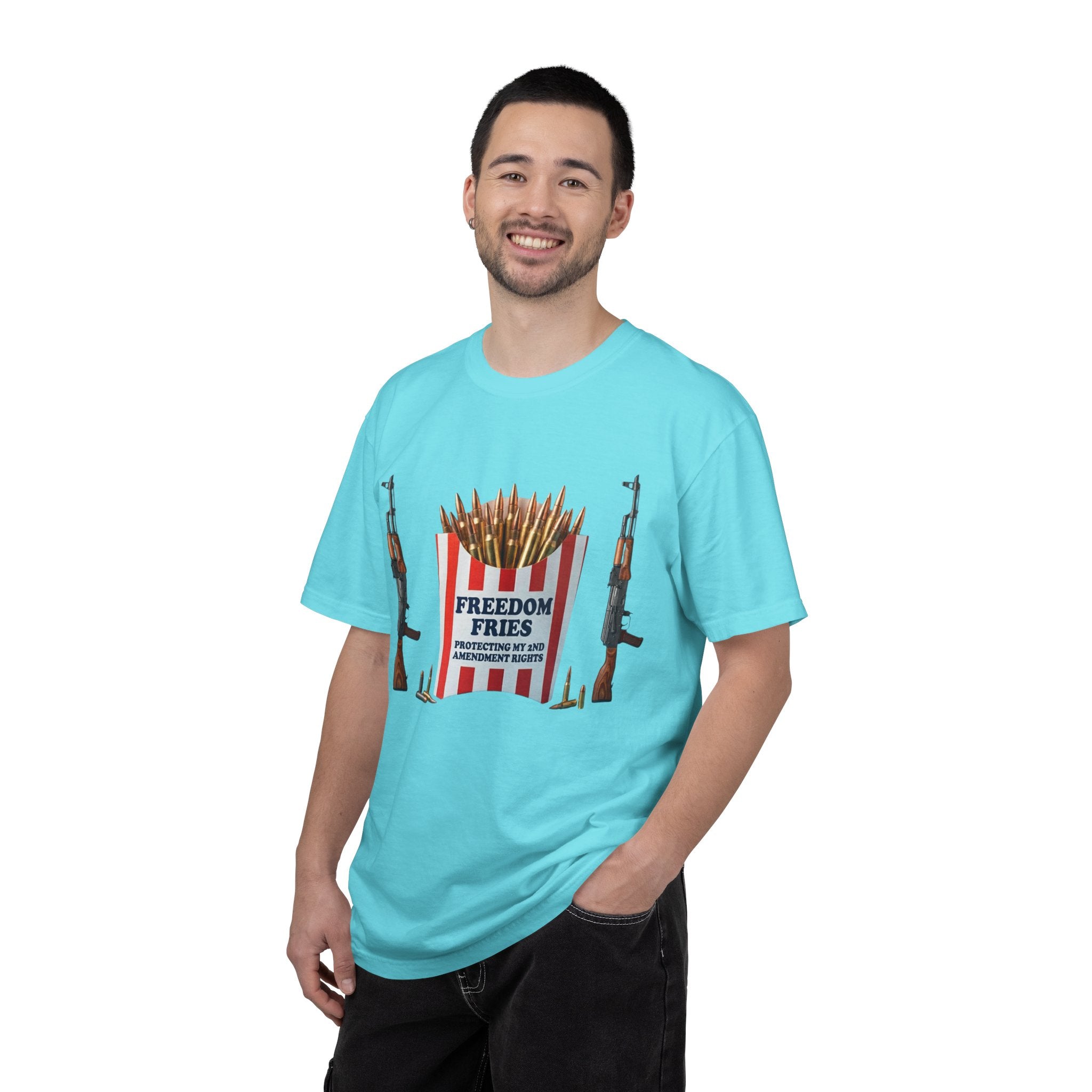 "Freedom Fries" Unisex Garment-Dyed Tee