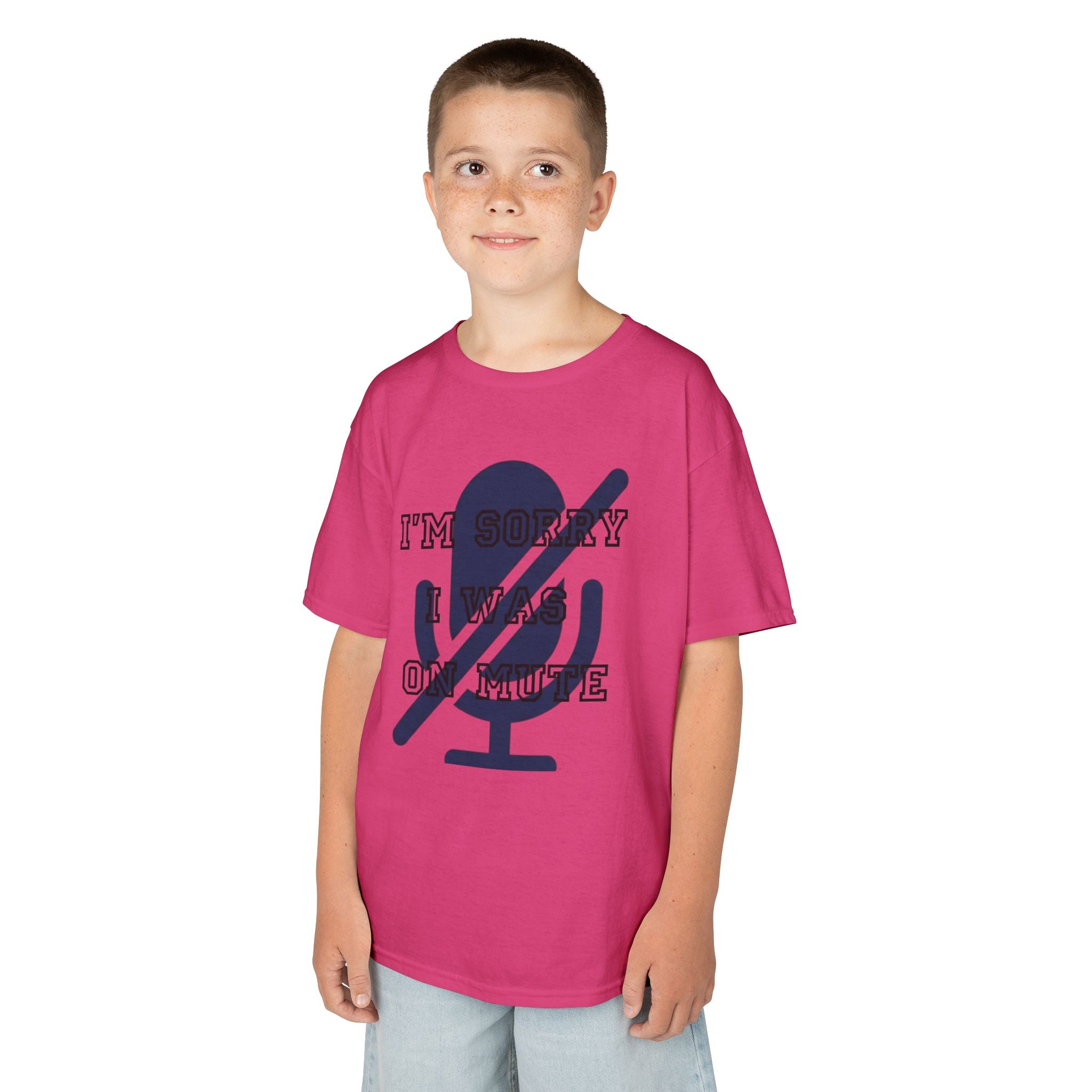 "I'm Sorry I Was On Mute" Kids Tee
