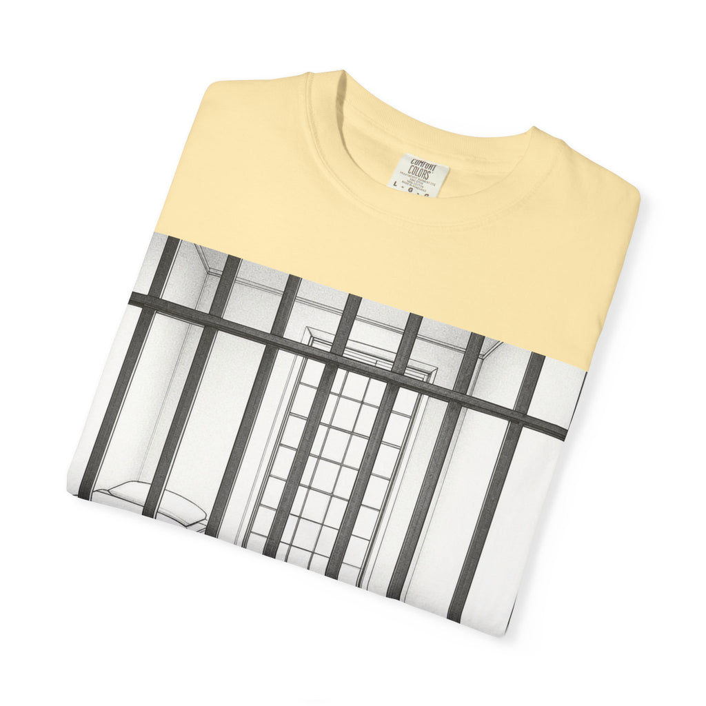 "86-47 Jail Cell" Unisex Garment-Dyed T-shirt