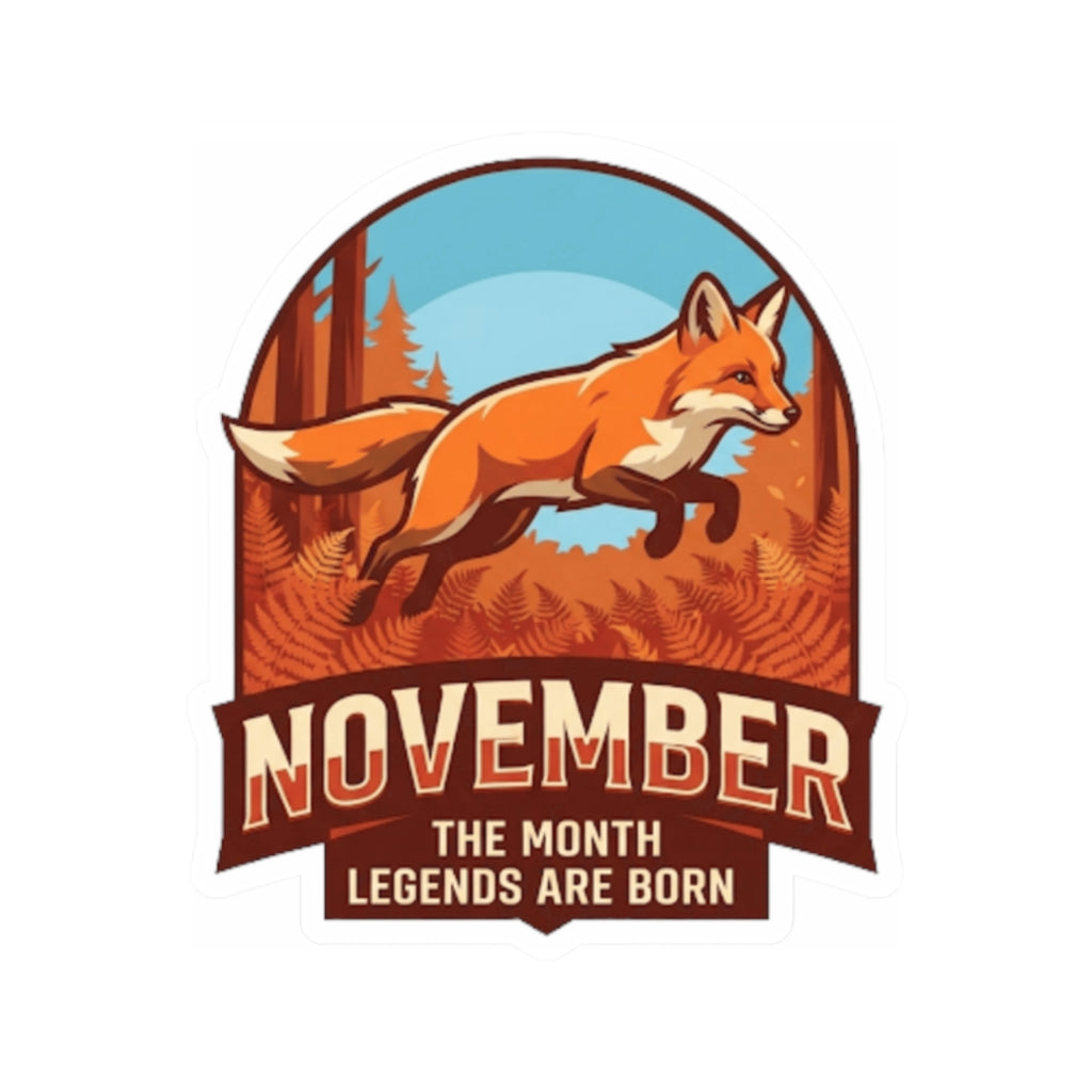 "November Legend" Sticker
