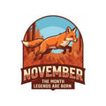 "November Legend" Sticker