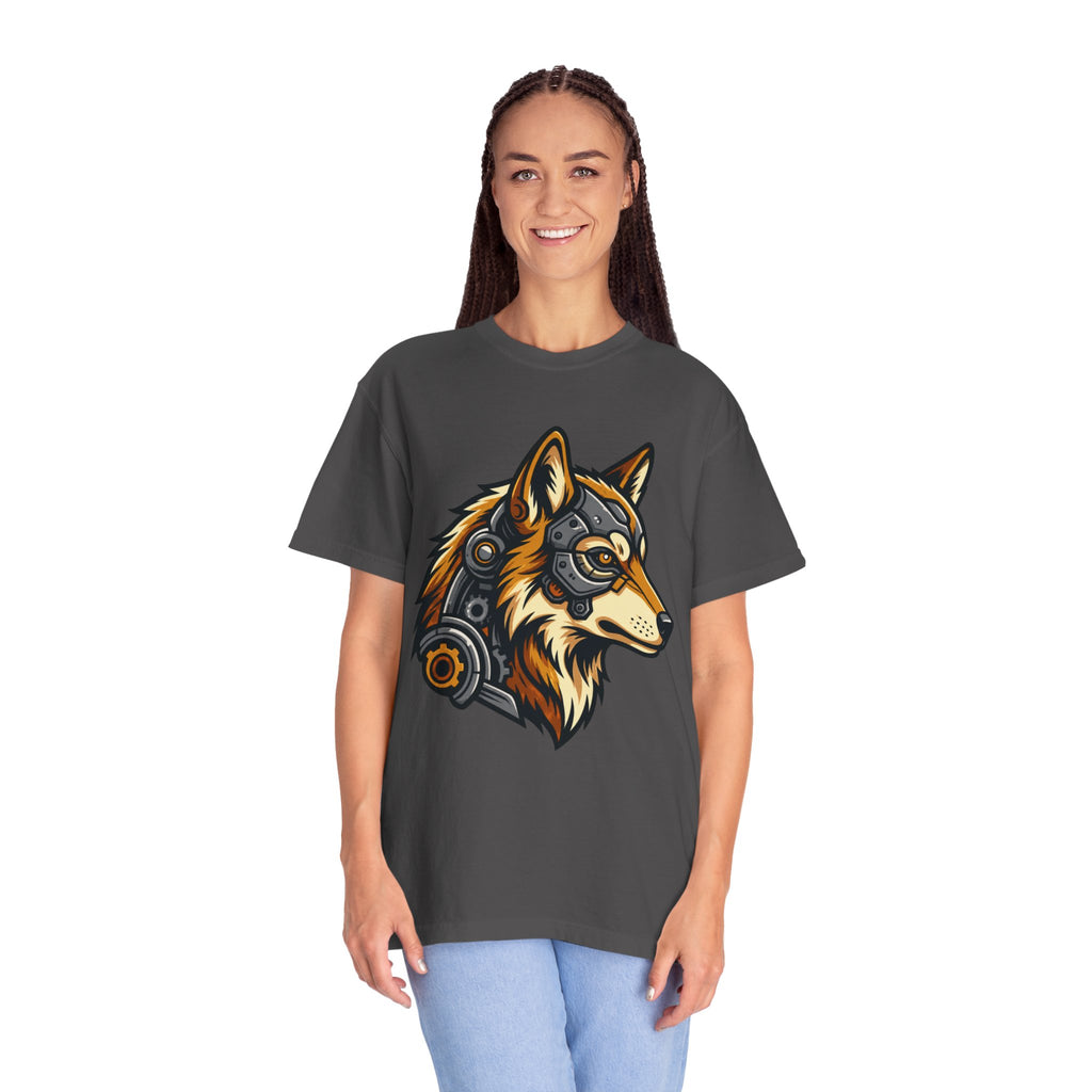 "Cyber Dog" Unisex Garment-Dyed Tee