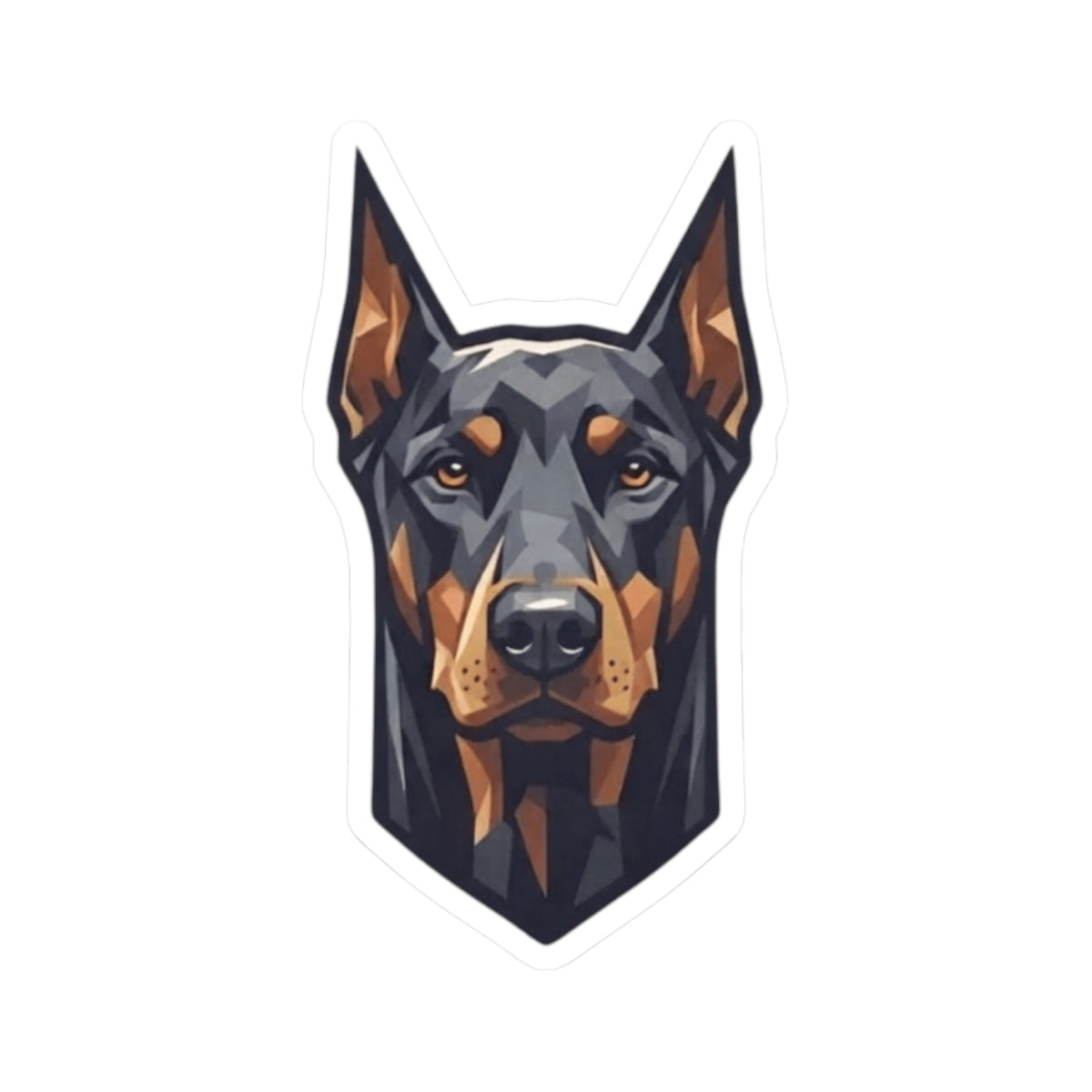 "Doberman Defender" Sticker