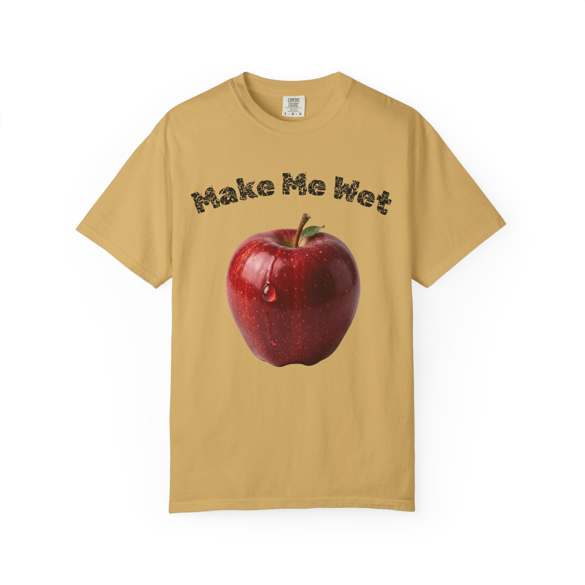 Color: Mustard | Make Me Wet Unisex Garment-Dyed T-shirt