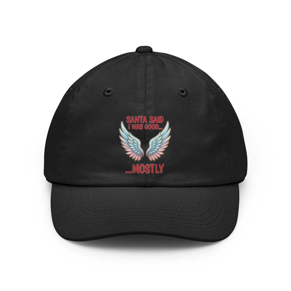 Color: Black | Santa Said I Was Good Dad Hat
