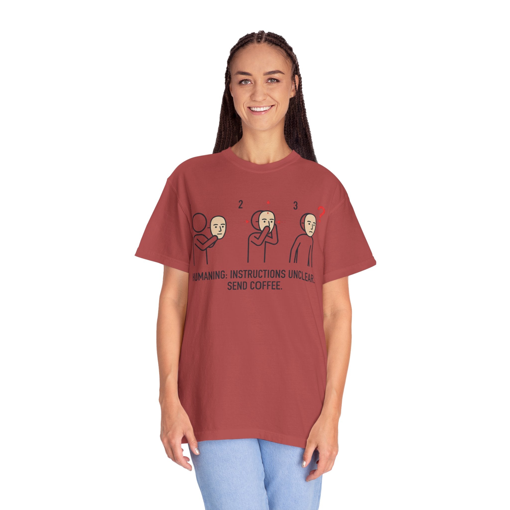 "Instructions Unclear" Unisex Garment-Dyed Tee
