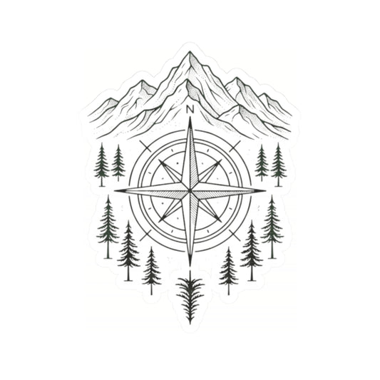 "Compass" Sticker — Main