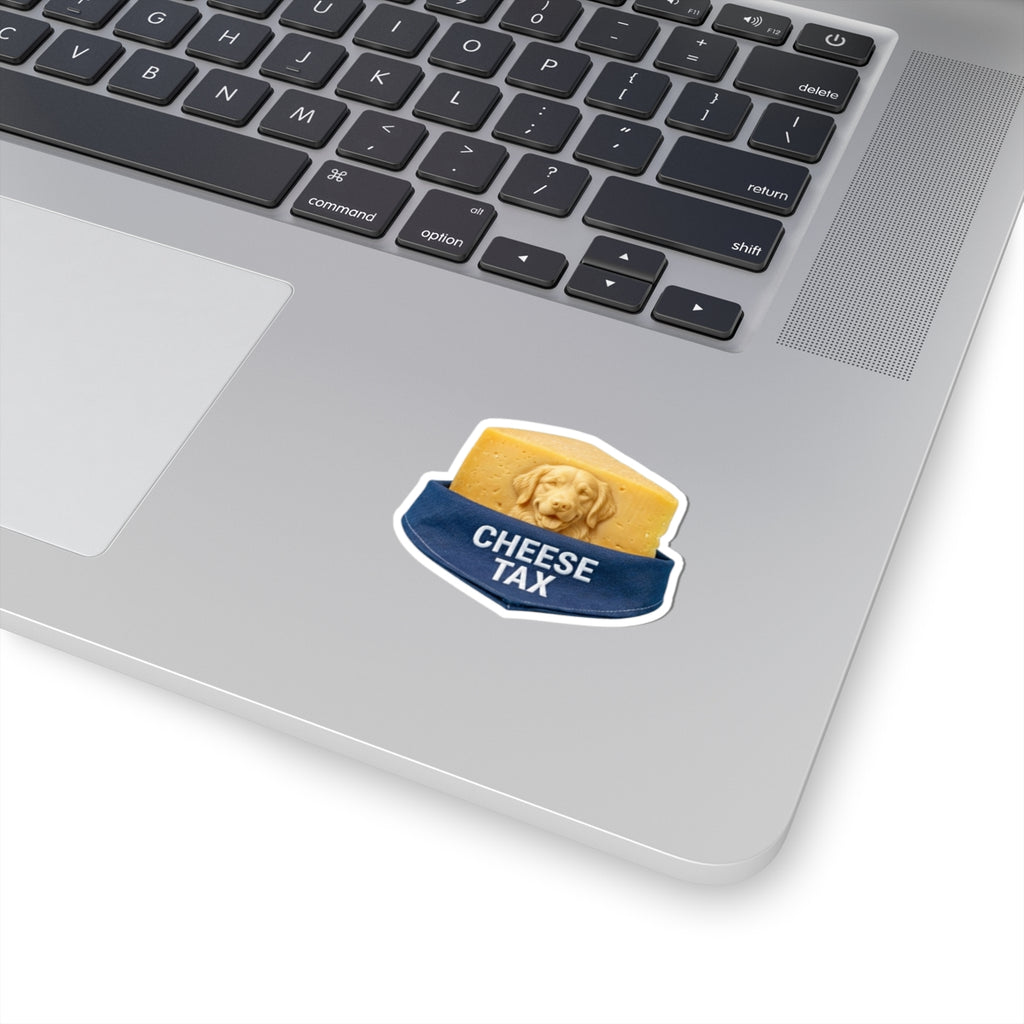 "Cheese Tax" Sticker