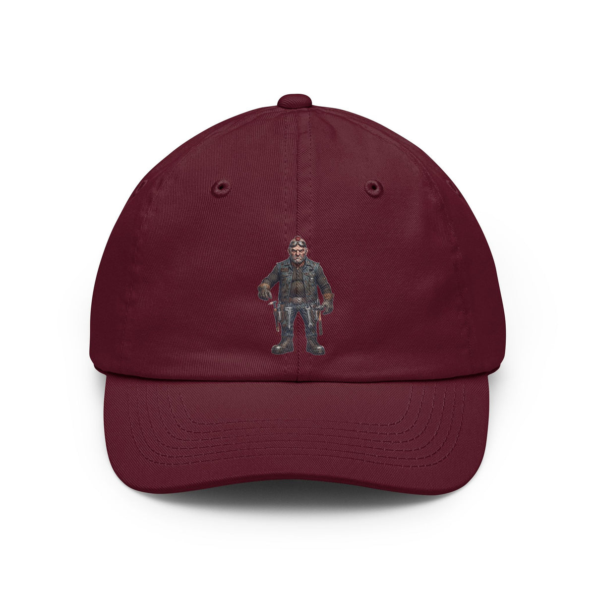 Color: Maroon | Axel Dad Hat