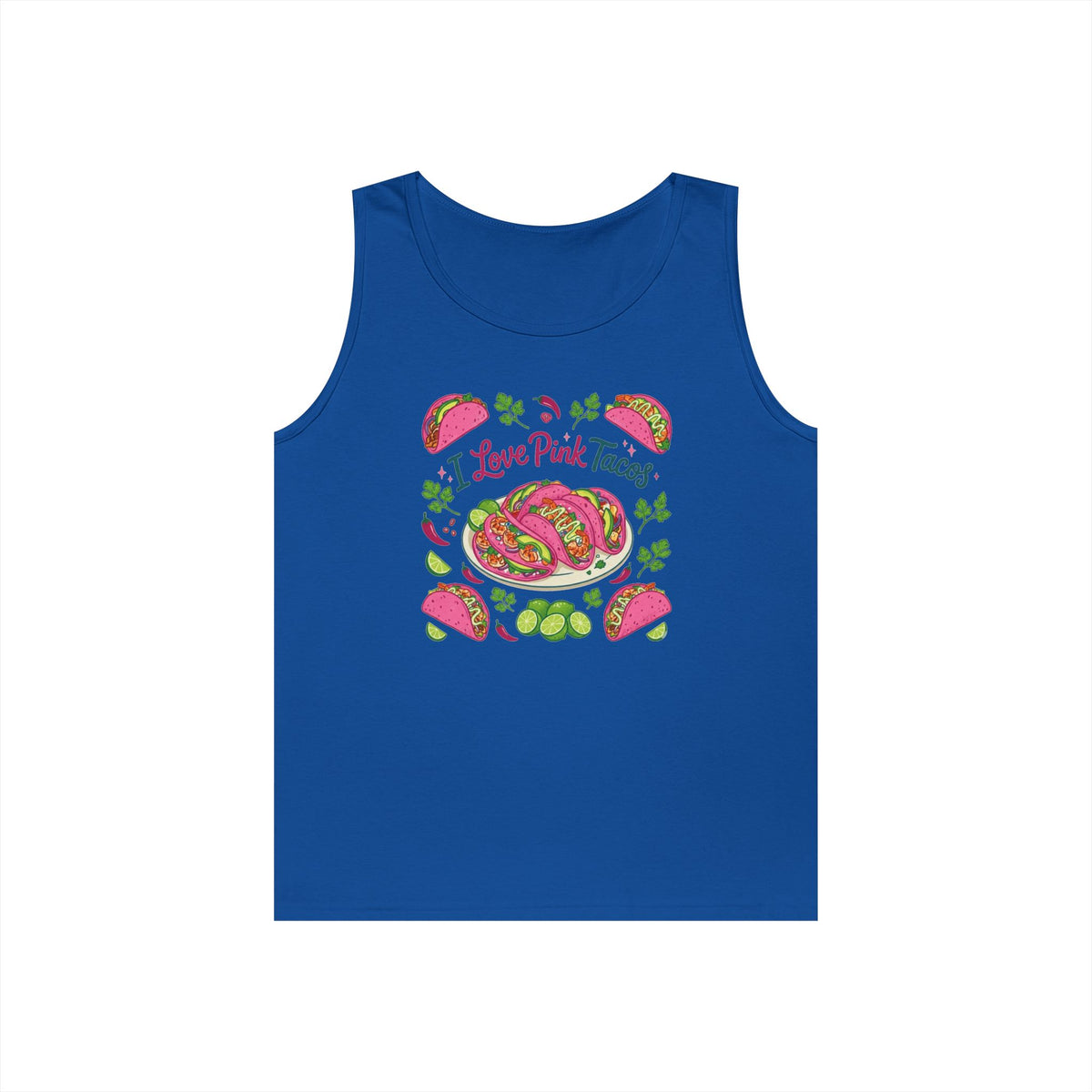 "I Love Pink Tacos" Tank Top