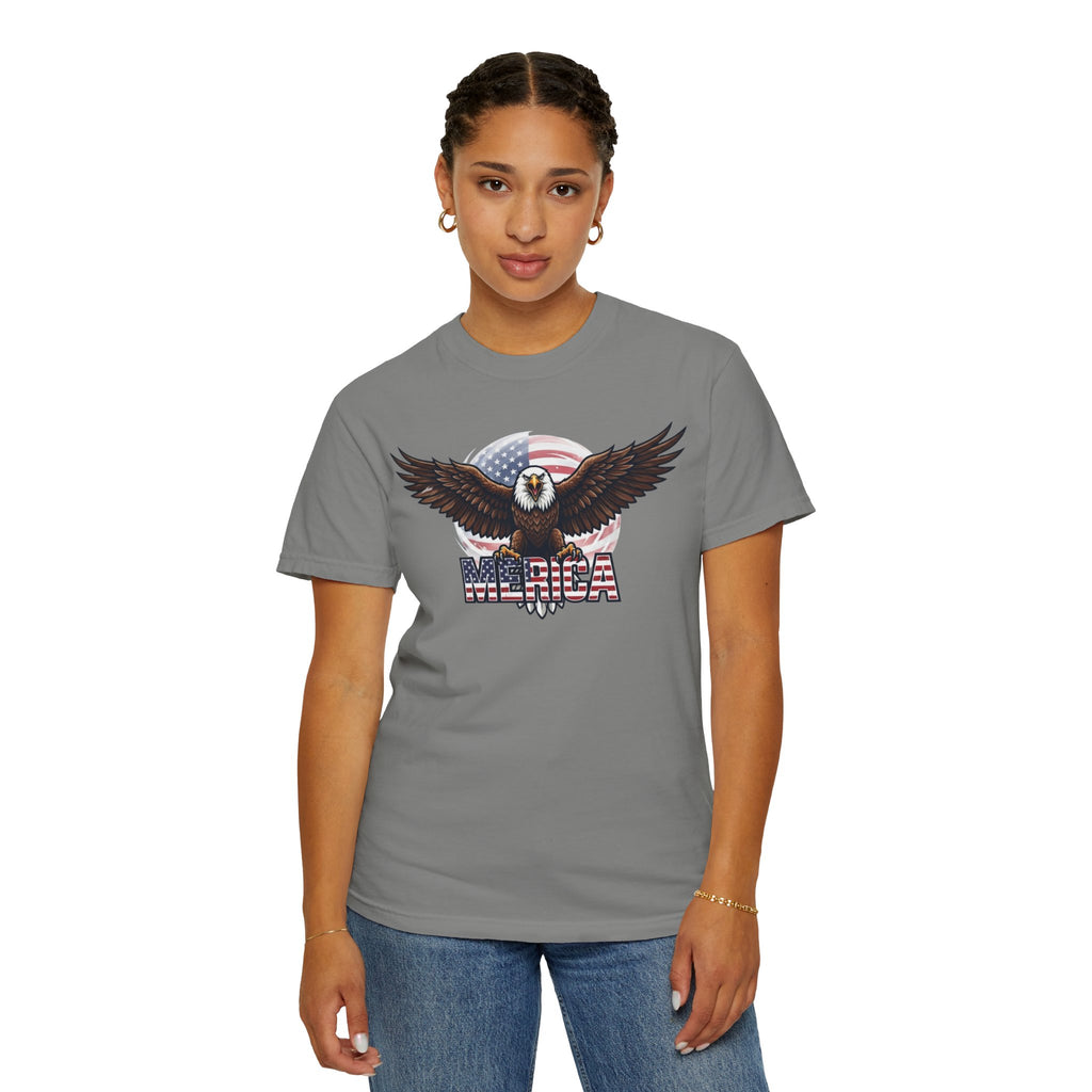 "Merica" Unisex Garment-Dyed Tee