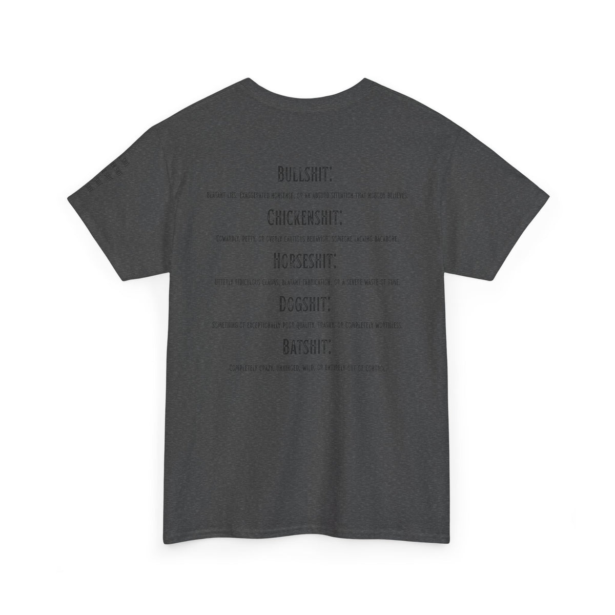 "Types of Shit" Premium Graphic Tee