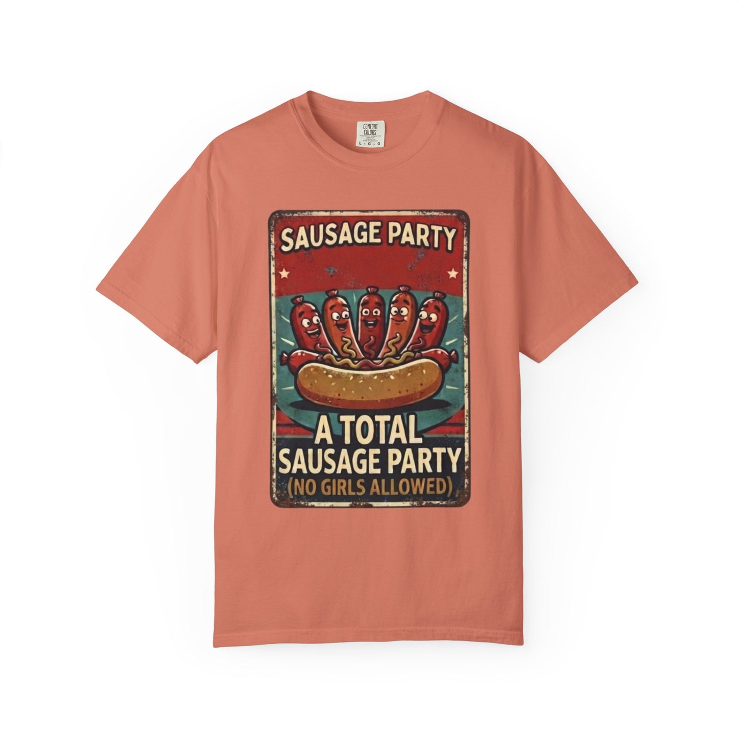 "Sausage Party" Unisex Garment-Dyed Tee