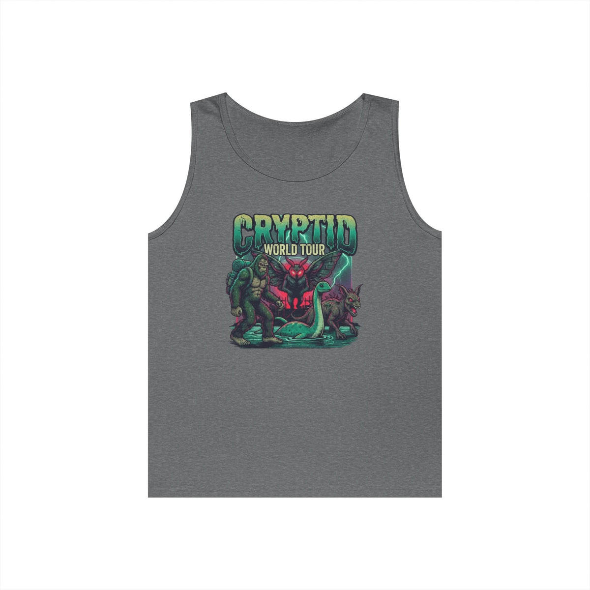 "Puzizia (Global-Cryptid Mashup) Cryptid World Tour" Tank Top