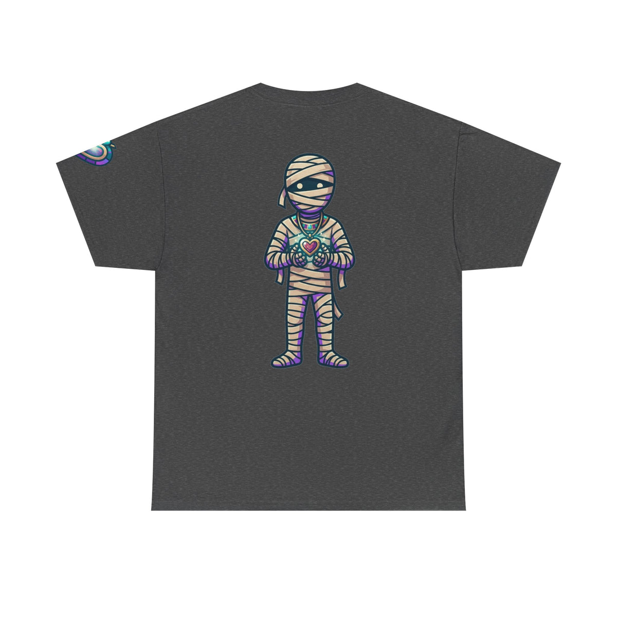Color: Dark Heather | Mummy Premium Graphic Tee