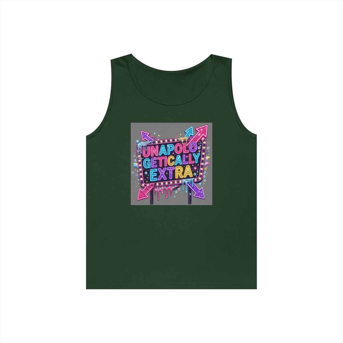 Color: Forest Green | Unapoligetically Extra Tank Top