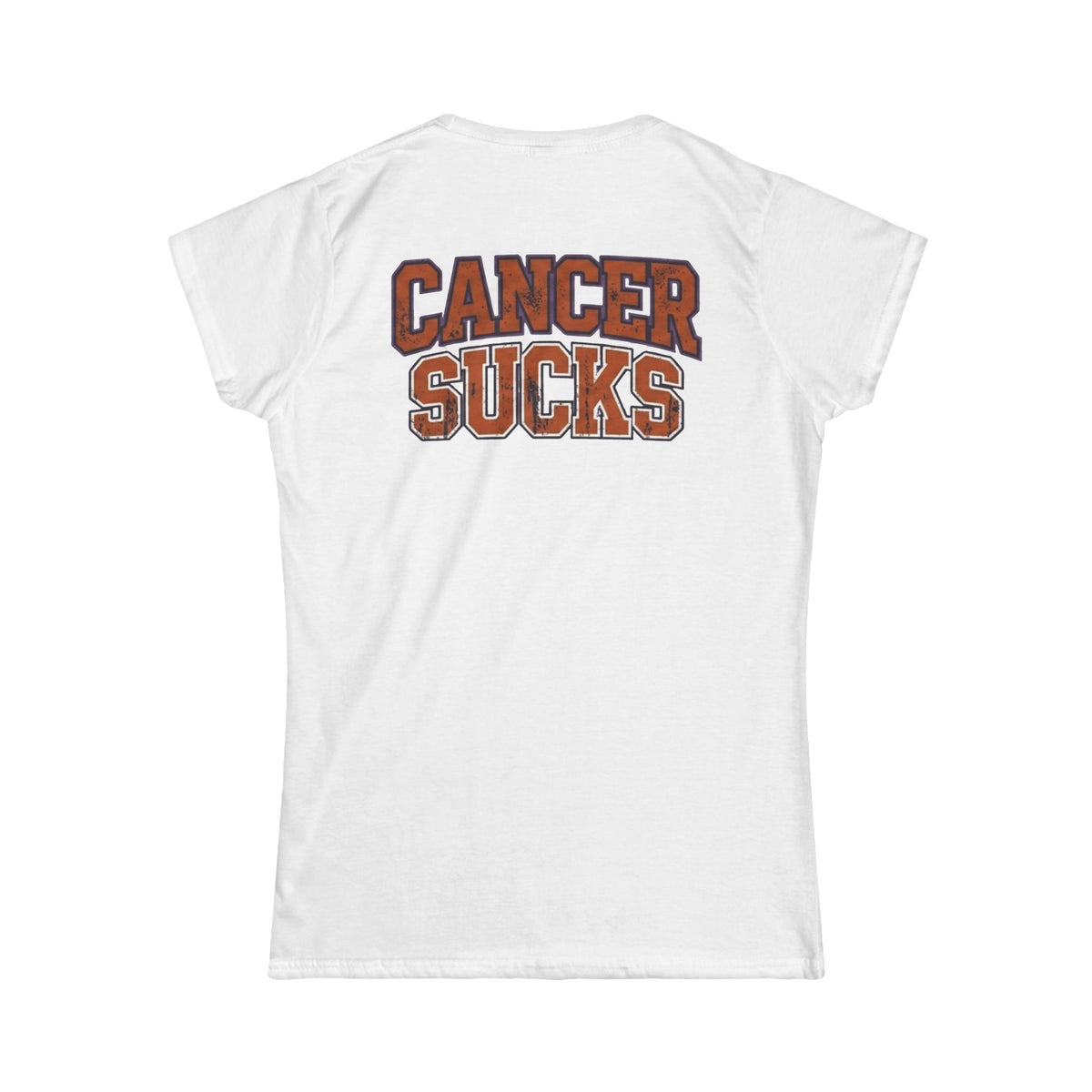 Color: White | Yeah, Cancer Sucks | Women's Tee — AttitudeShirts