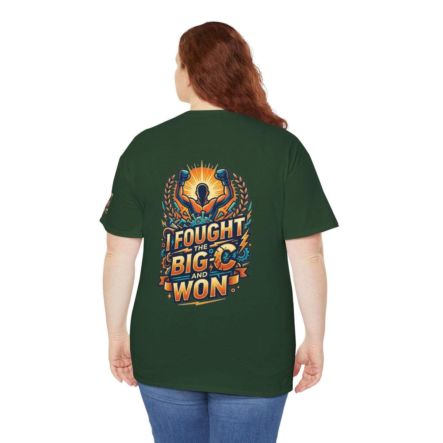 "I Fought The Big C and Won" Premium Graphic Tee