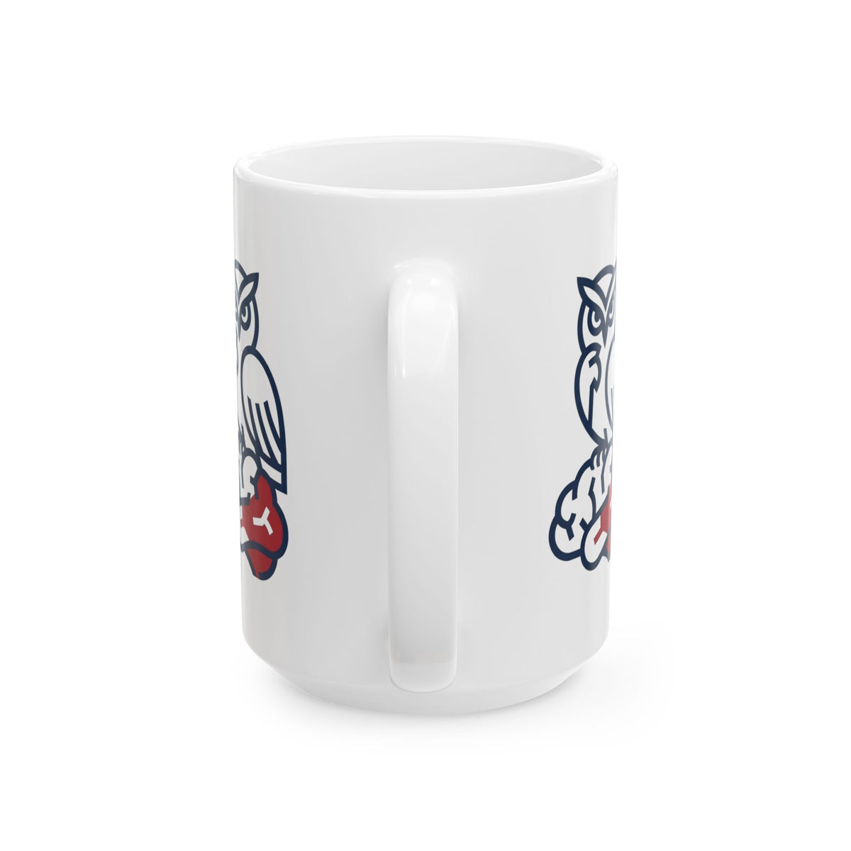 "Make America Think Again" White Ceramic Mug — Graphic